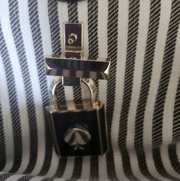 Kate Spade New York Women's Remedy Stripe Small Top Handle Bag - Picture 2 of 3